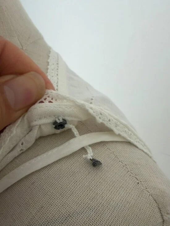 DOEN lucina embroidered linen mini dress - Picture 13 of 14